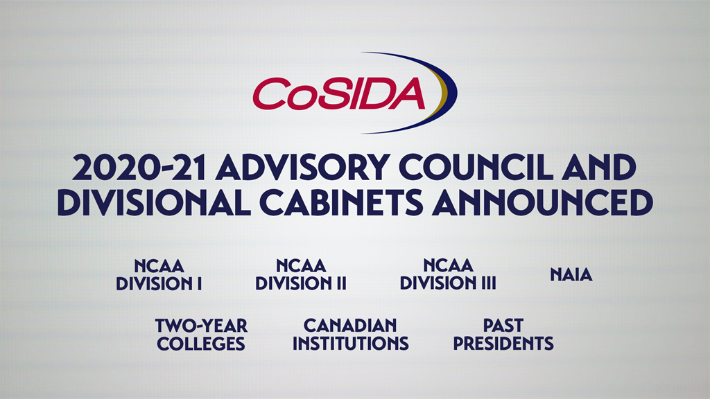 CoSIDA Advisory Council and Divisional Cabinets Announced